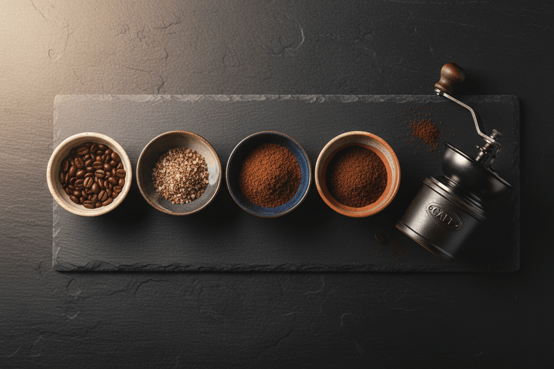 Grind Guide: Whole Bean, Coarse, Standard, and Espresso Explained - Flavorful Bliss Coffee Company