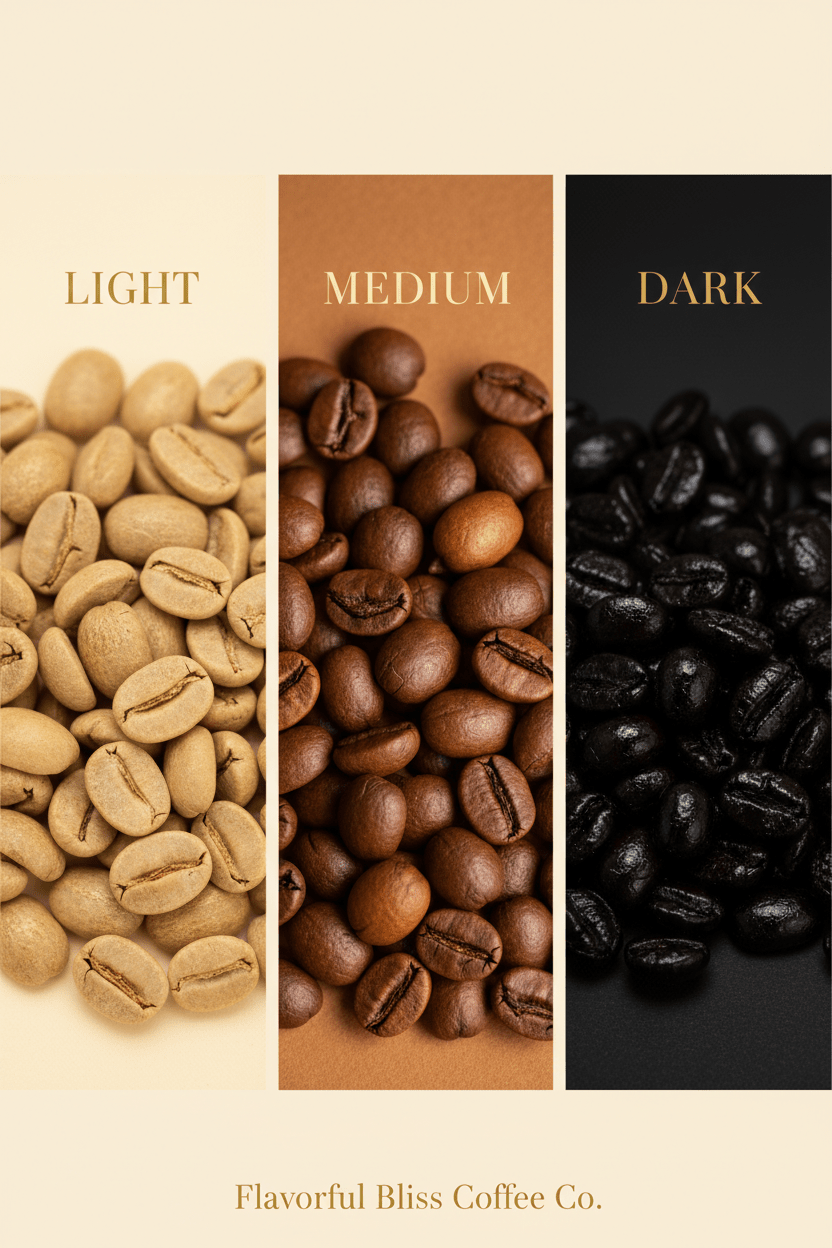 Light vs Medium vs Dark: Which Roast is Right for You? - Flavorful Bliss Coffee Company
