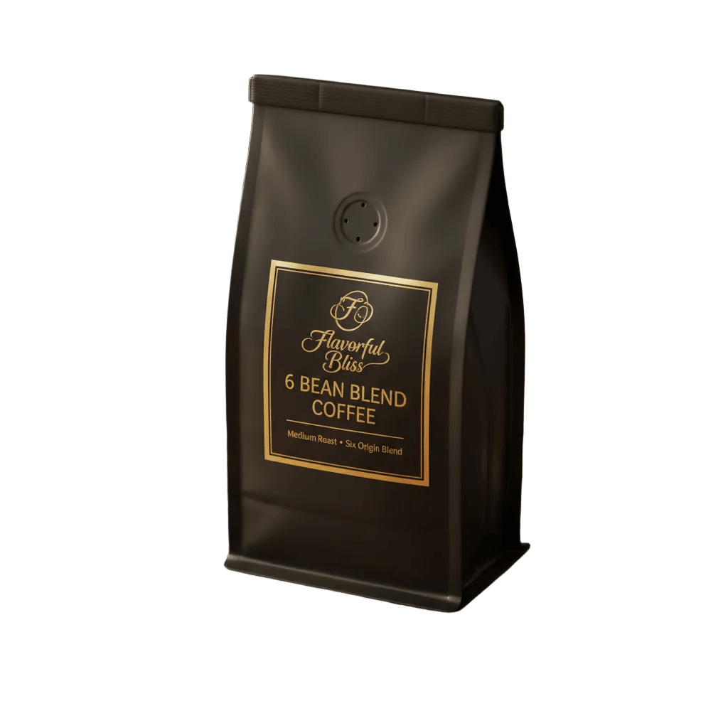 6 Bean Blend Coffee - Flavorful Bliss Coffee Company