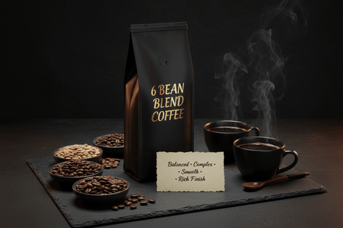 6 Bean Blend Coffee - Flavorful Bliss Coffee Company