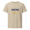 Adulting Powered by Caffeine. | Flavorful Bliss Unisex Premium T-Shirt - Flavorful Bliss Coffee Company