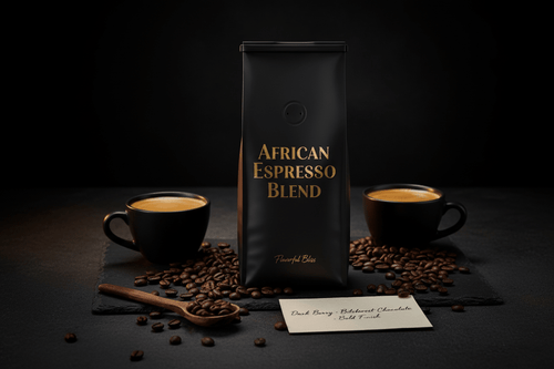 African Espresso Blend – Bold, Smooth Coffee with a Rich, Full-Bodied Finish - Flavorful Bliss Coffee Company