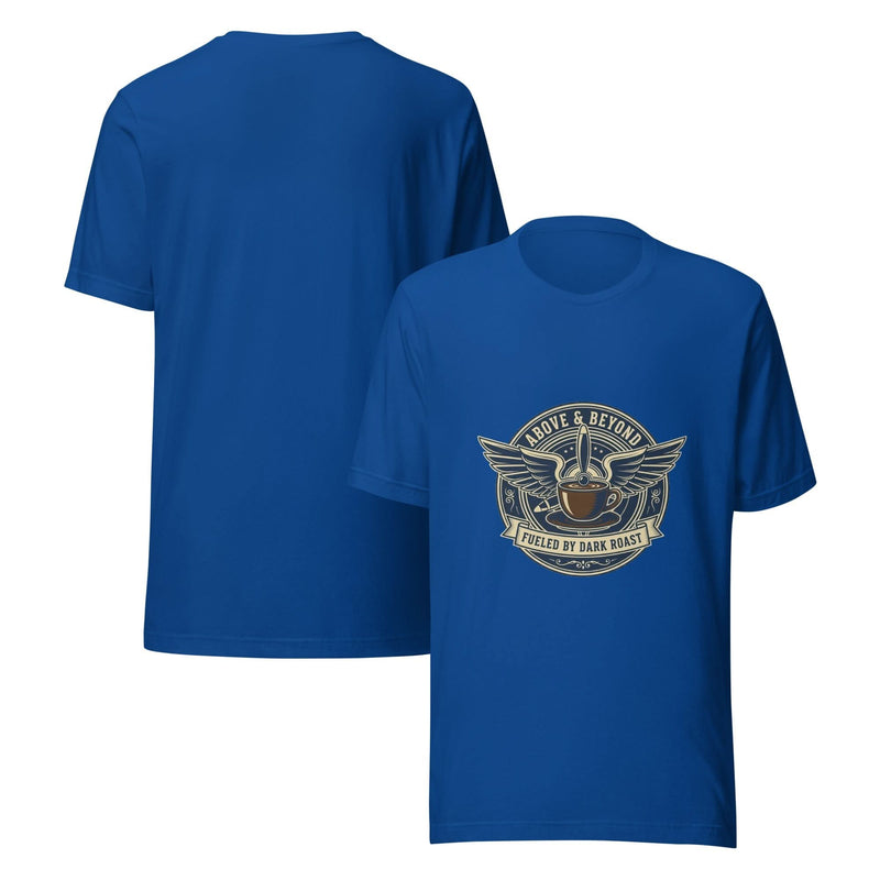 Air Force Everyday Hero Unisex T-Shirt – Above & Beyond, Fueled by Dark Roast - Flavorful Bliss Coffee Company