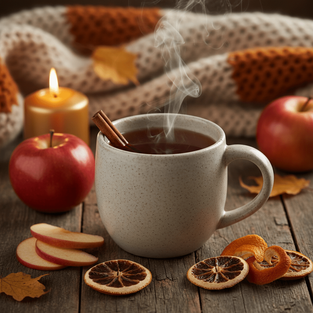 Apple Cider Rooibos Loose Leaf Tea - Flavorful Bliss Coffee Company