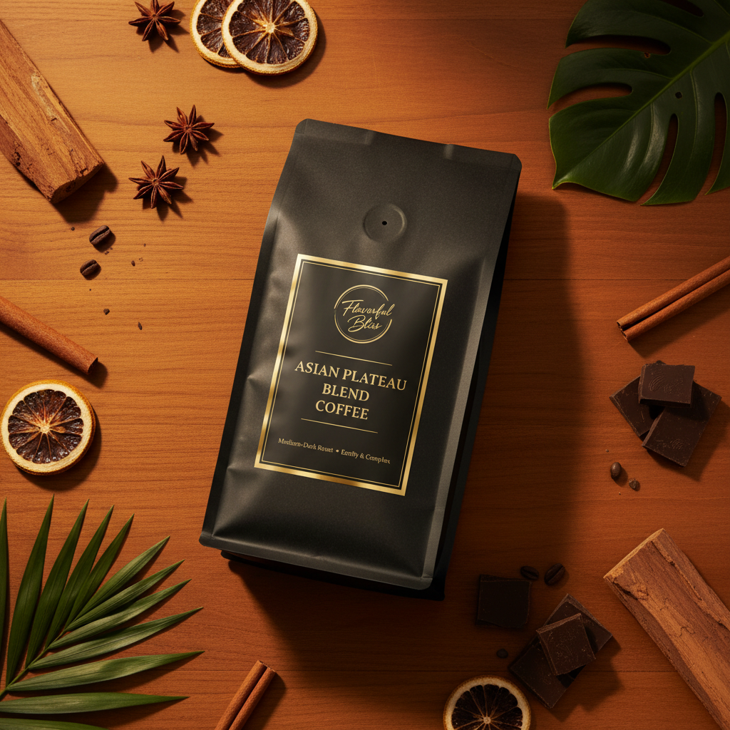 Asian Plateau Blend Coffee - Flavorful Bliss Coffee Company