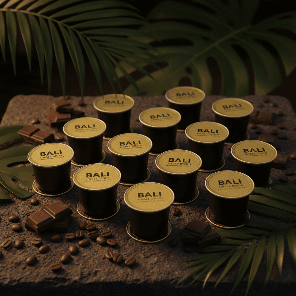 Bali Coffee Pods — Single Origin Kintamani - Flavorful Bliss Coffee Company