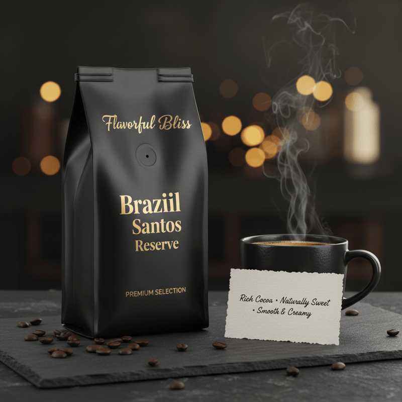Brazil Santos Reserve — Paraná & São Paulo Single Origin Coffee - Flavorful Bliss Coffee Company