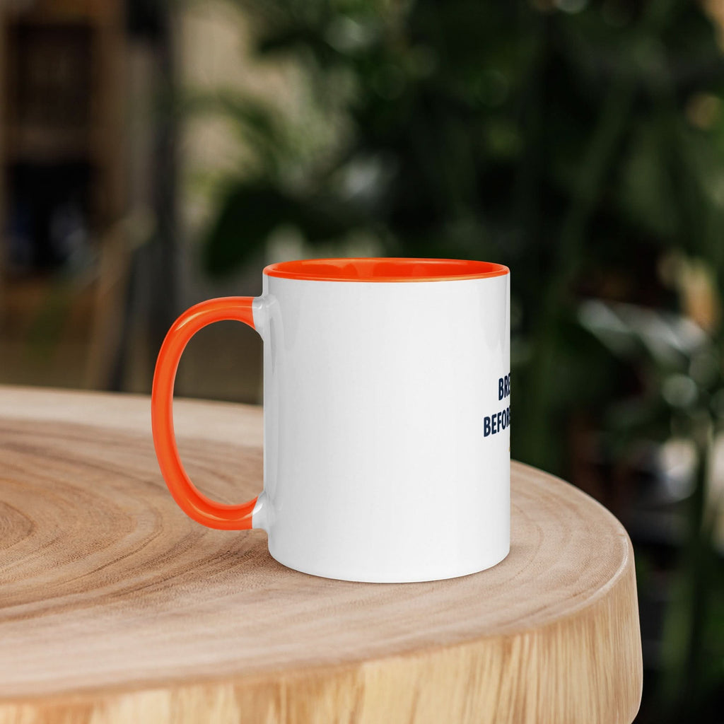 Brew Me Up Before You Go Go Mug with Color Inside - Flavorful Bliss Coffee Company