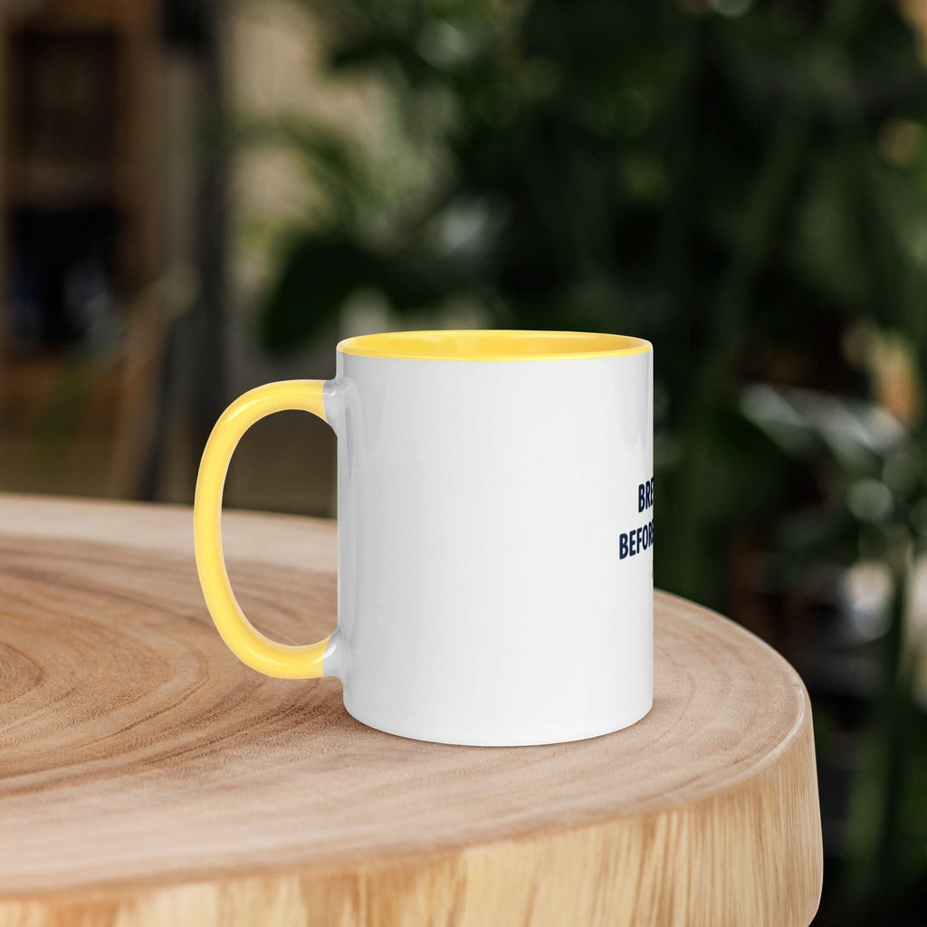 Brew Me Up Before You Go Go Mug with Color Inside - Flavorful Bliss Coffee Company