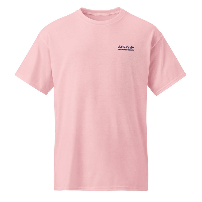 But First, Coffee. Then World Domination. | Flavorful Bliss Unisex Premium T-Shirt - Flavorful Bliss Coffee Company