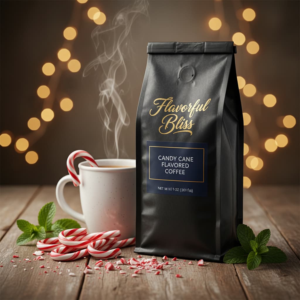 Candy Cane Flavored Coffee - Flavorful Bliss Coffee Company