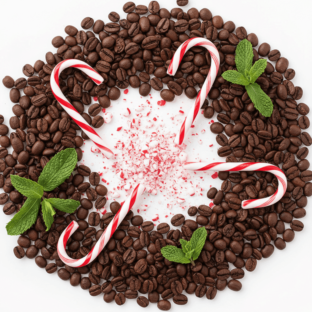 Candy Cane Flavored Coffee - Flavorful Bliss Coffee Company