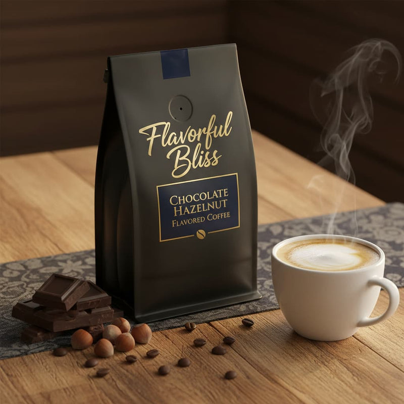 Chocolate Hazelnut Flavored Coffee - Flavorful Bliss Coffee Company