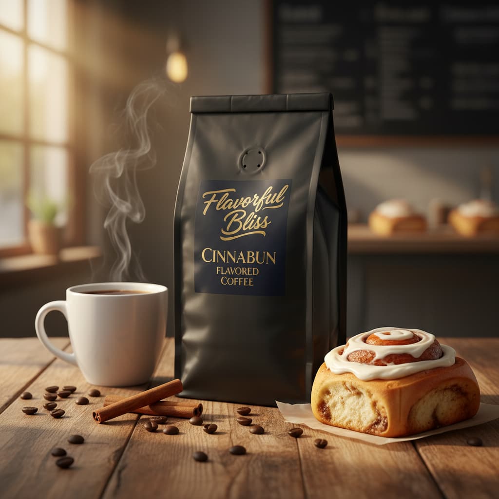 Cinnabun Flavored Coffee - Flavorful Bliss Coffee Company