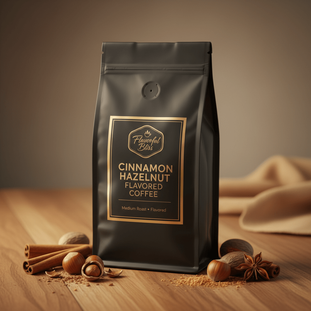 Cinnamon Hazelnut Flavored Coffee - Flavorful Bliss Coffee Company