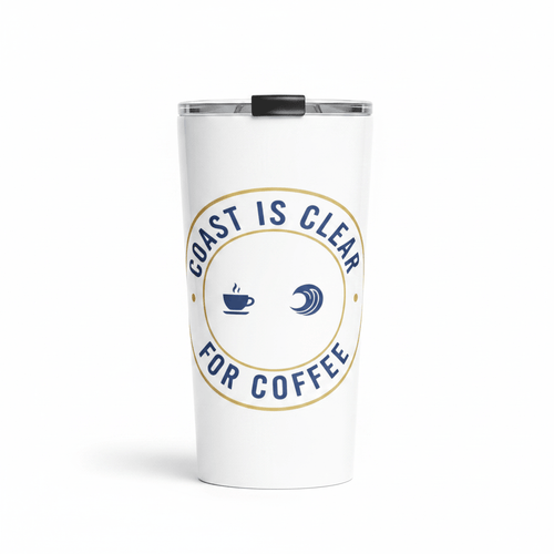 Coast Is Clear Coffee Tumbler - Flavorful Bliss Coffee Company