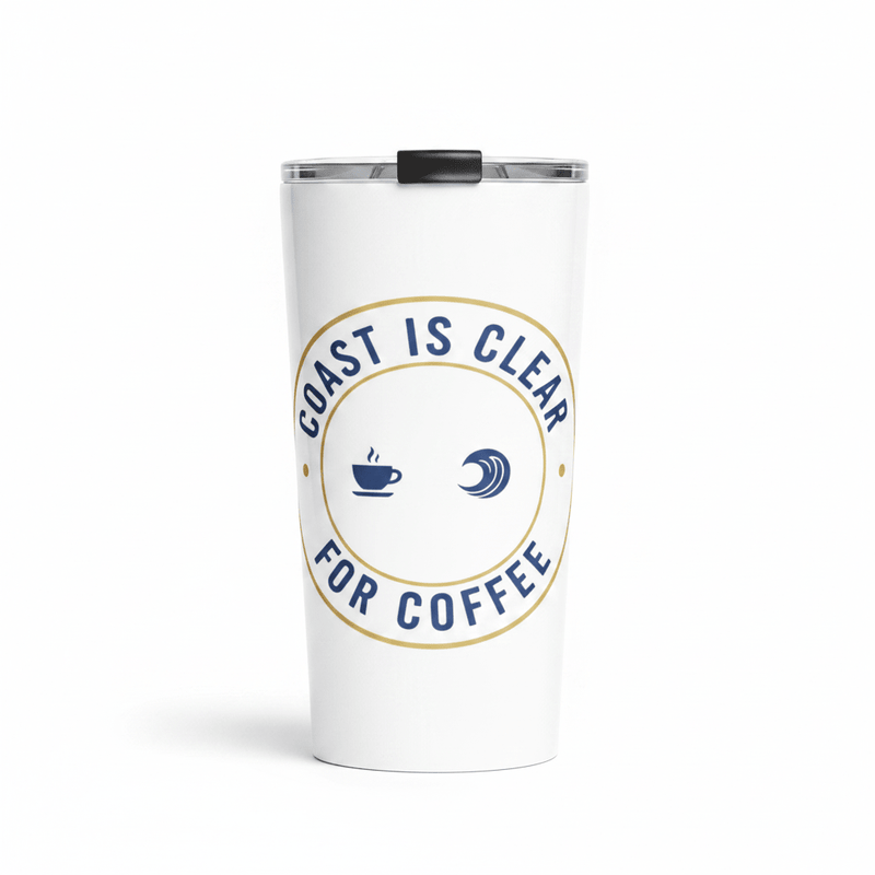 Coast Is Clear Coffee Tumbler - Flavorful Bliss Coffee Company
