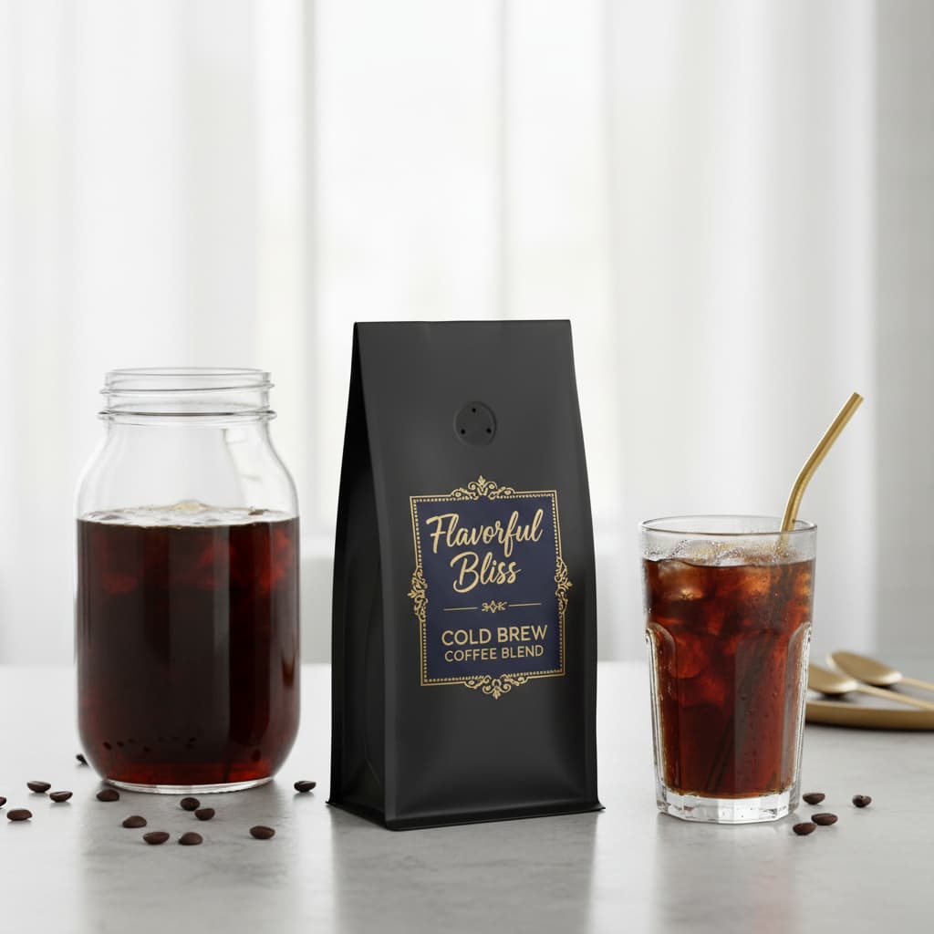 Cold Brew Coffee Blend - Flavorful Bliss Coffee Company
