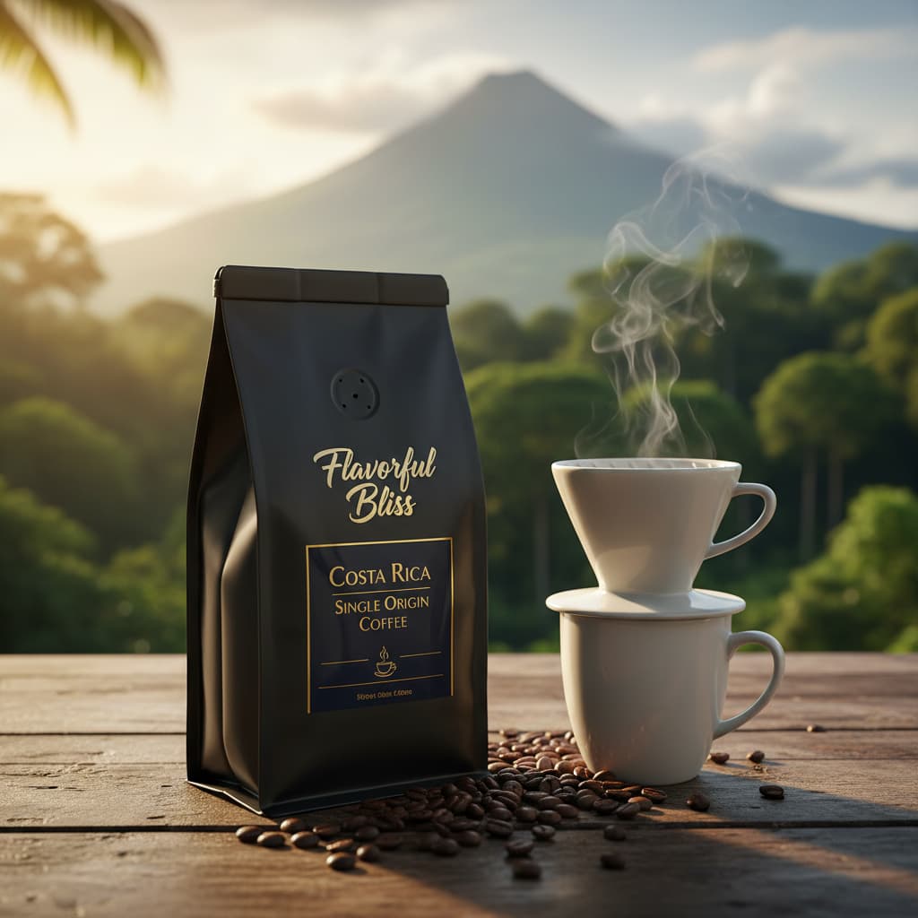 Costa Rica Single Origin Coffee - Flavorful Bliss Coffee Company