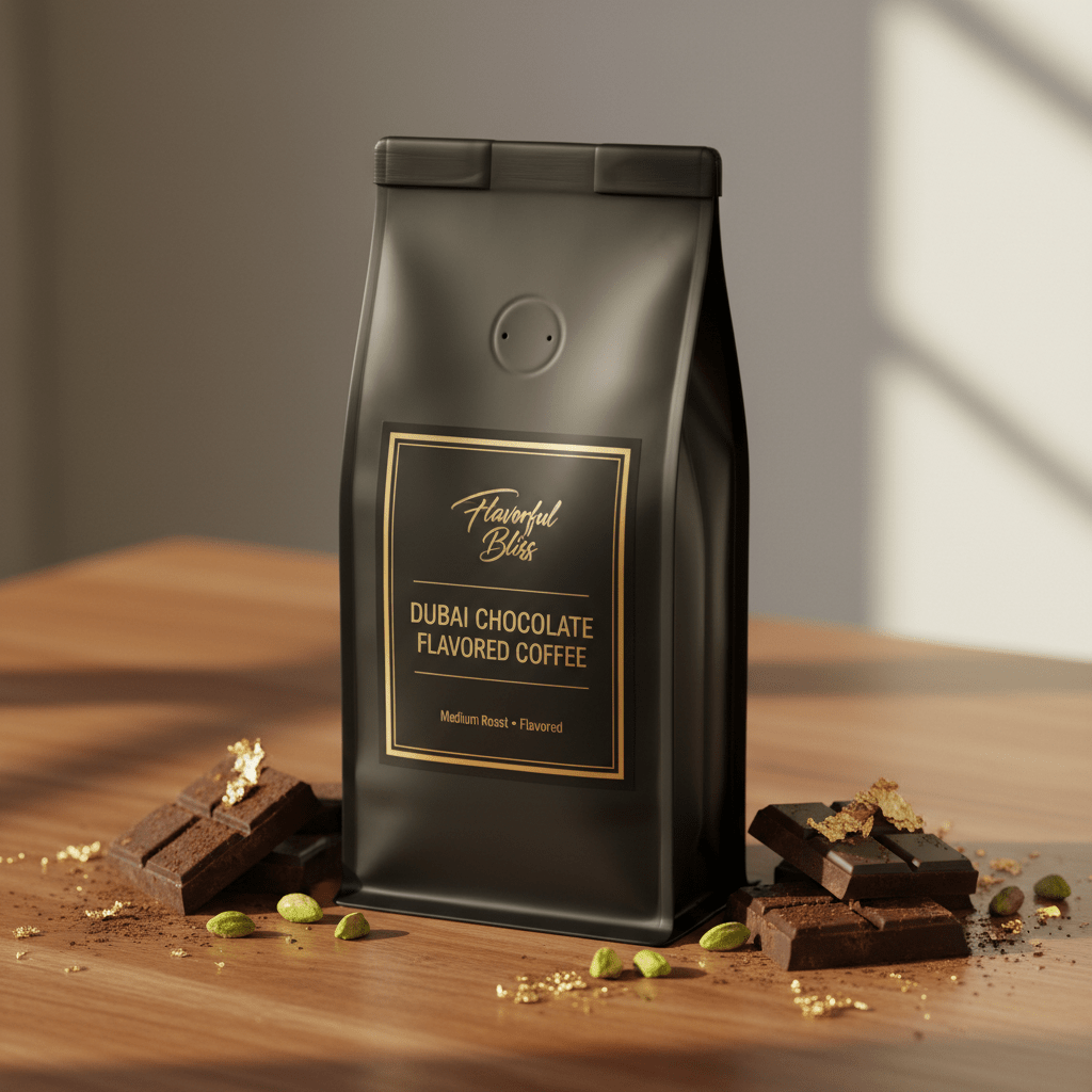 Dubai Chocolate Flavored Coffee - Flavorful Bliss Coffee Company