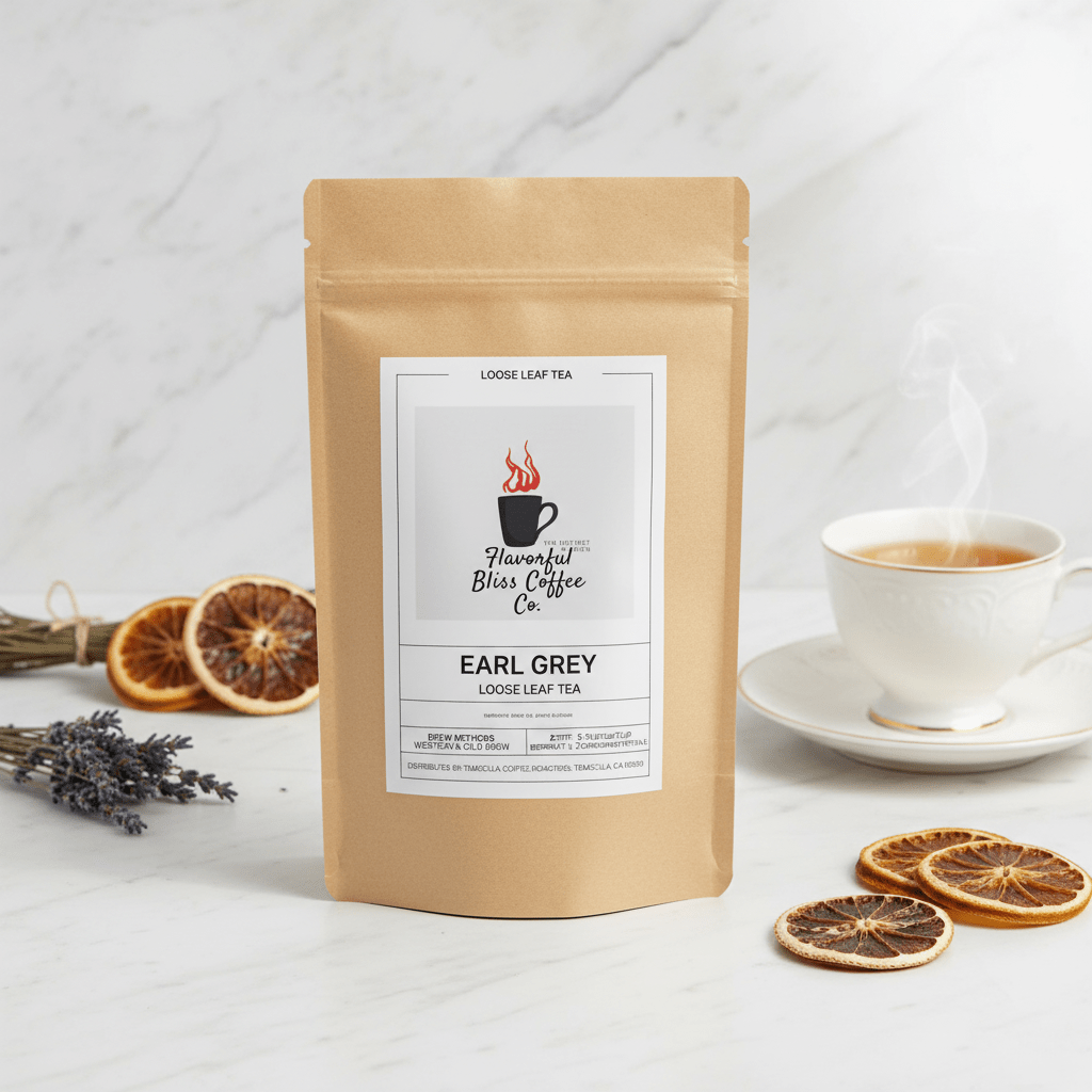 Earl Grey Loose Leaf Tea - Flavorful Bliss Coffee Company