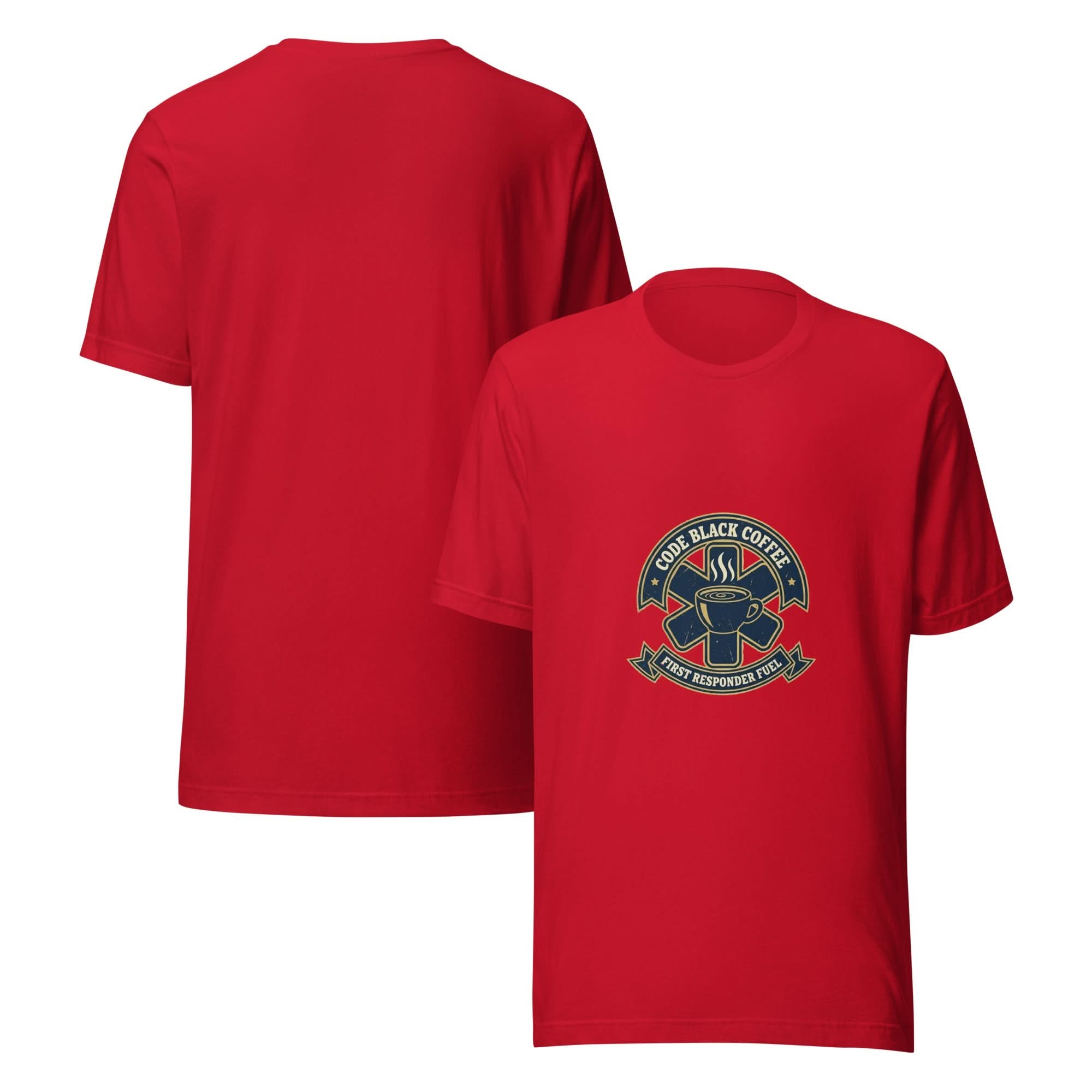 EMS Everyday Hero Unisex T-Shirt – Code Black Coffee - Flavorful Bliss Coffee Company