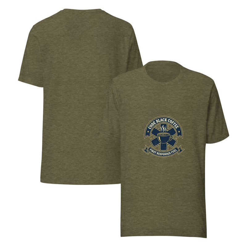 EMS Everyday Hero Unisex T-Shirt – Code Black Coffee - Flavorful Bliss Coffee Company