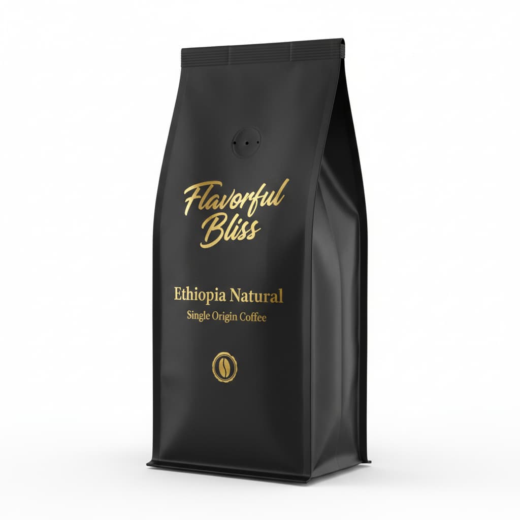 Ethiopia Natural Single Origin Coffee - Flavorful Bliss Coffee Company