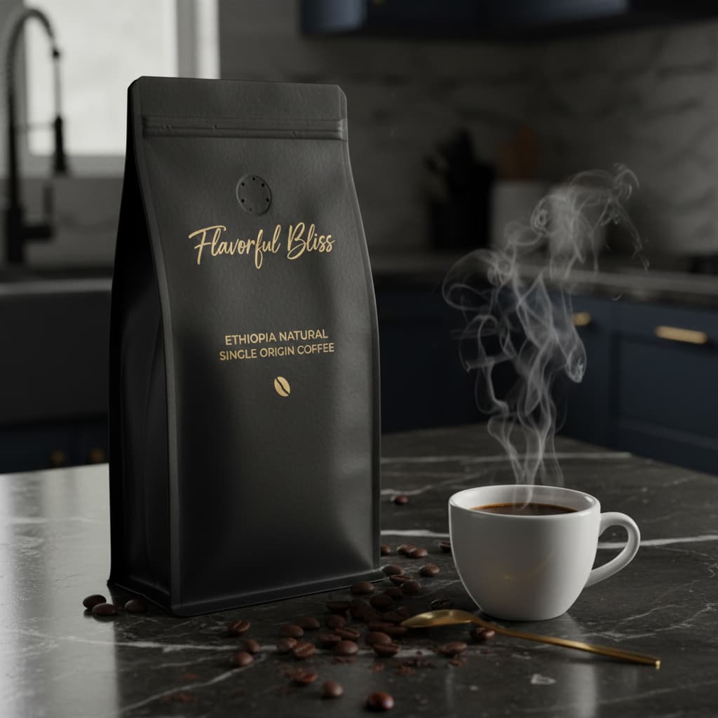 Ethiopia Natural Single Origin Coffee - Flavorful Bliss Coffee Company