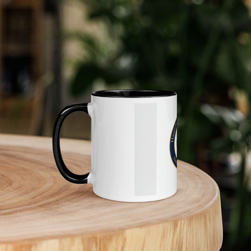 Everyday Hero Coffee Mug — Fueled by Coffee, Driven by Purpose | Black Inside & Handle - Flavorful Bliss Coffee Company