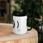 Everyday Hero Coffee Mug — Fueled by Coffee, Driven by Purpose | Black Inside & Handle - Flavorful Bliss Coffee Company