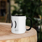 Everyday Hero Coffee Mug — Fueled by Coffee, Driven by Purpose | Black Inside & Handle - Flavorful Bliss Coffee Company