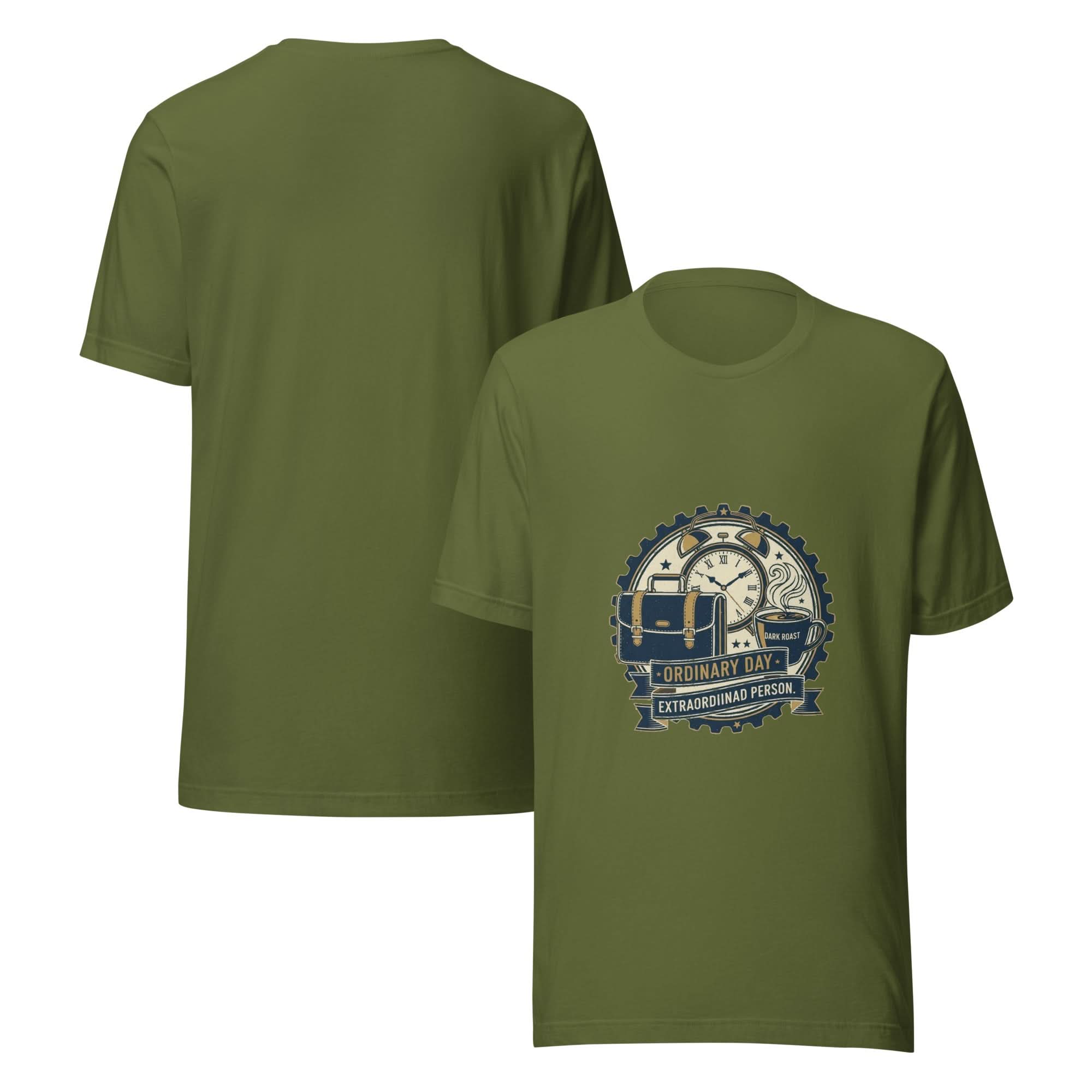 Everyday Hero Unisex T-Shirt – Ordinary Day. Extraordinary Person. - Flavorful Bliss Coffee Company