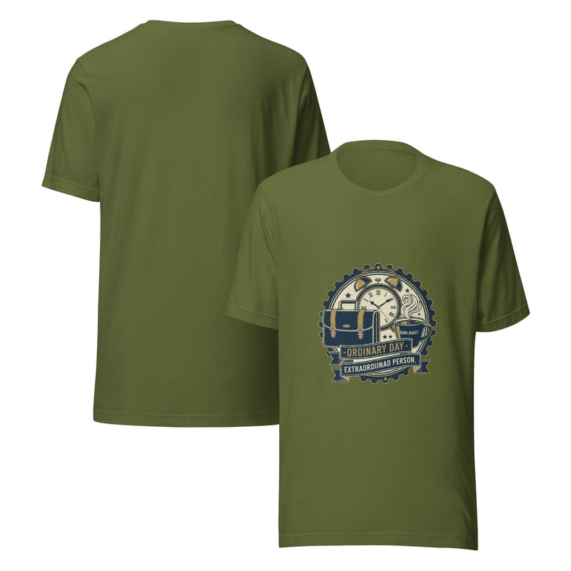 Everyday Hero Unisex T-Shirt – Ordinary Day. Extraordinary Person. - Flavorful Bliss Coffee Company