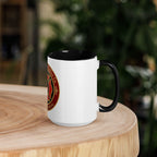 Firefighter Strong Coffee Mug — Built Tough, Born Brave | Black or Red Inside & Handle - Flavorful Bliss Coffee Company