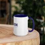 First on Scene — EMS & First Responder Coffee Mug | Navy Inside & Handle - Flavorful Bliss Coffee Company