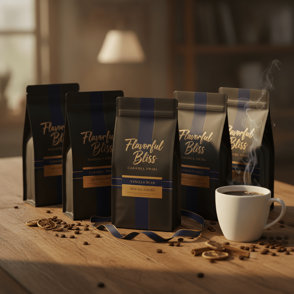 Flavored Coffees Sample Pack - Flavorful Bliss Coffee Company