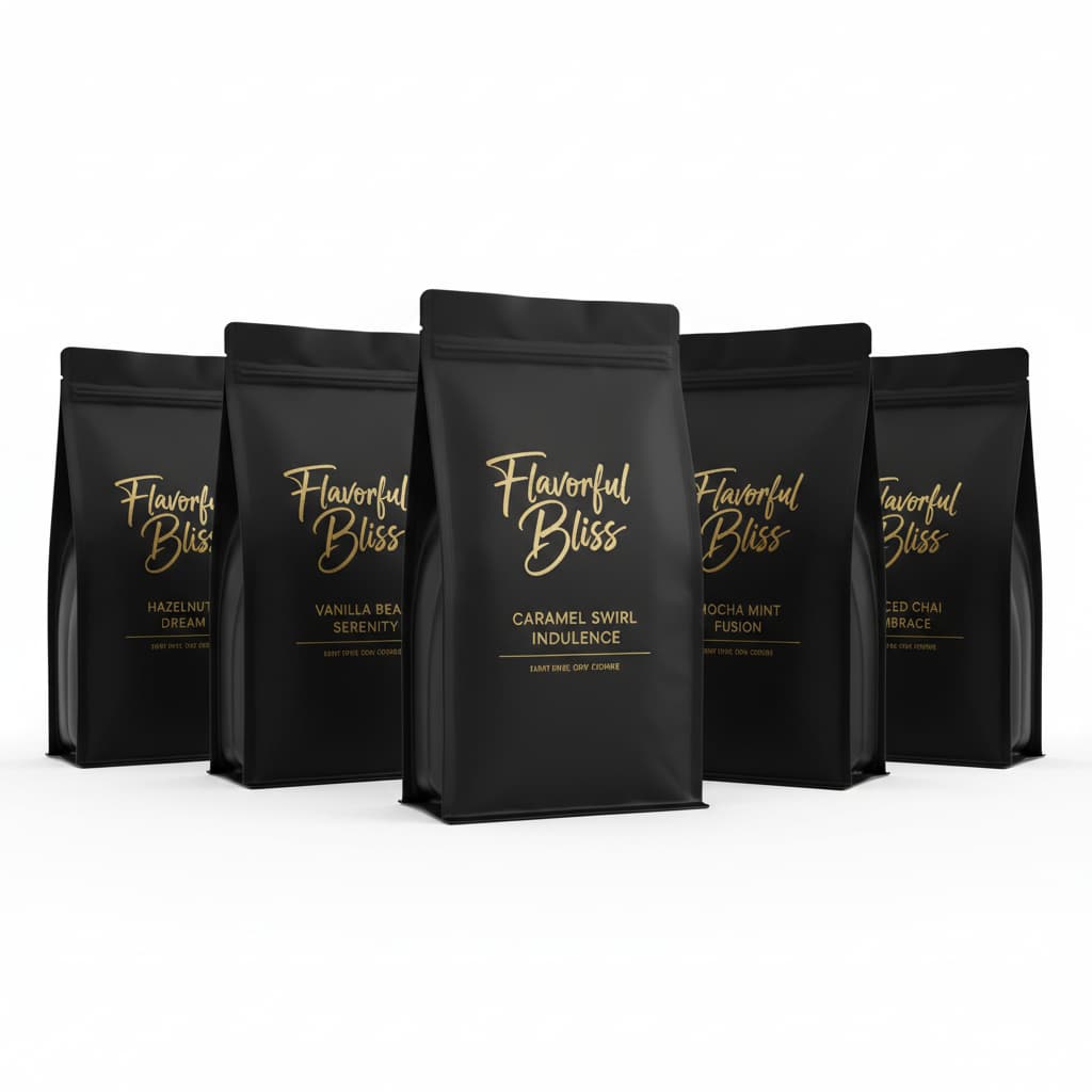 Flavored Coffees Sample Pack - Flavorful Bliss Coffee Company
