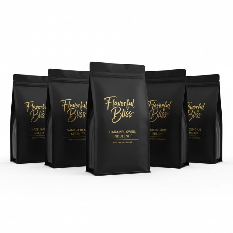 Flavored Coffees Sample Pack - Flavorful Bliss Coffee Company