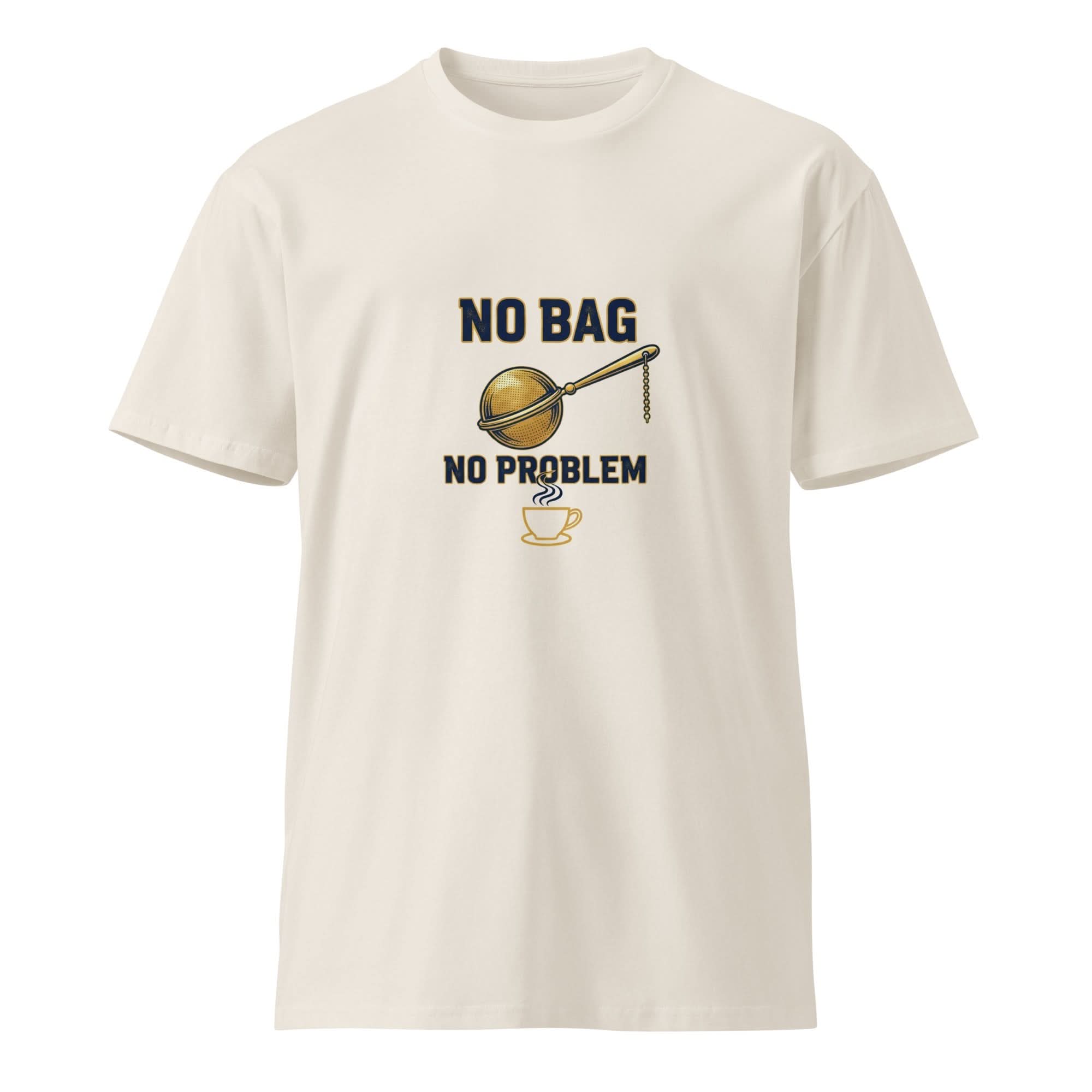 Flavorful Bliss Coffee Co. Premium Unisex Tee – No Bag, No Problem - Flavorful Bliss Coffee Company
