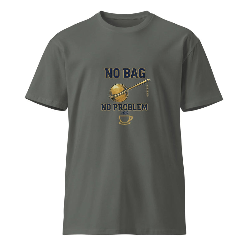 Flavorful Bliss Coffee Co. Premium Unisex Tee – No Bag, No Problem - Flavorful Bliss Coffee Company