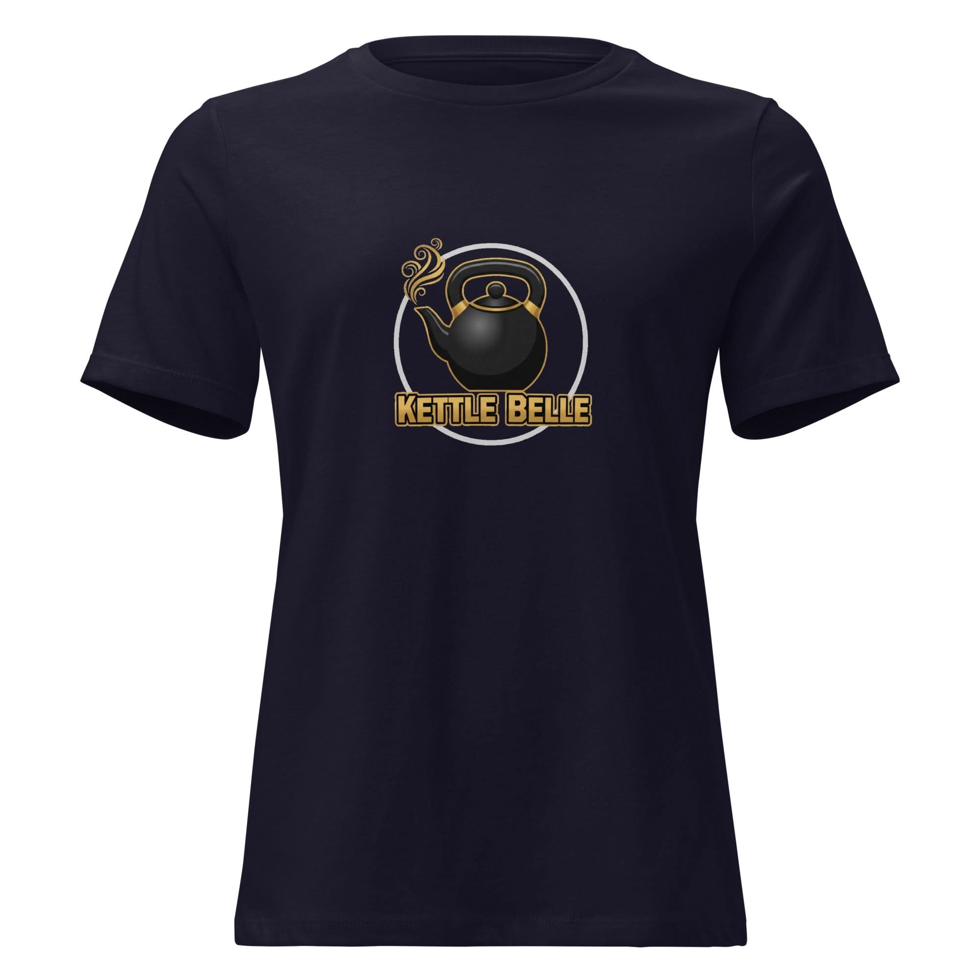 Flavorful Bliss Coffee Co. Women's Relaxed Tee – Kettle Belle - Flavorful Bliss Coffee Company