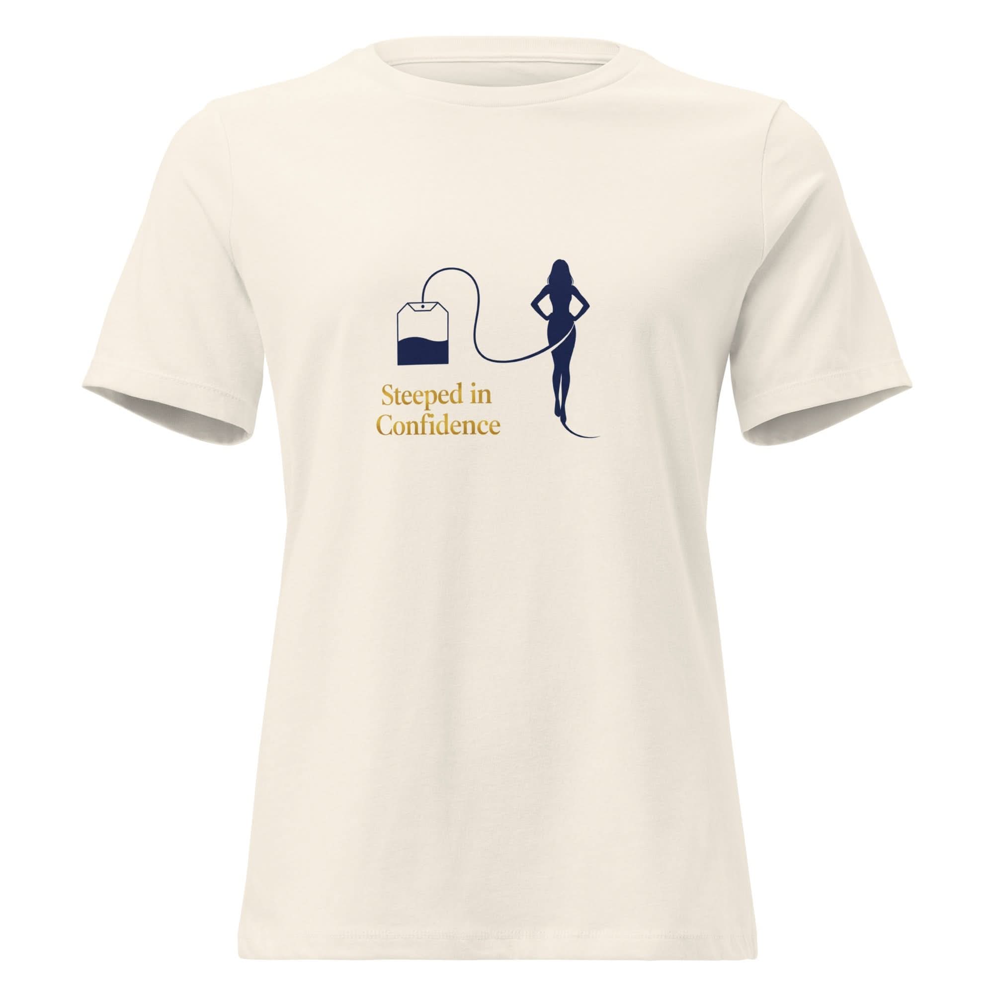 Flavorful Bliss Coffee Co. Women's Relaxed Tee – Steeped in Confidence - Flavorful Bliss Coffee Company