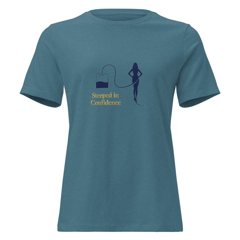 Flavorful Bliss Coffee Co. Women's Relaxed Tee – Steeped in Confidence - Flavorful Bliss Coffee Company