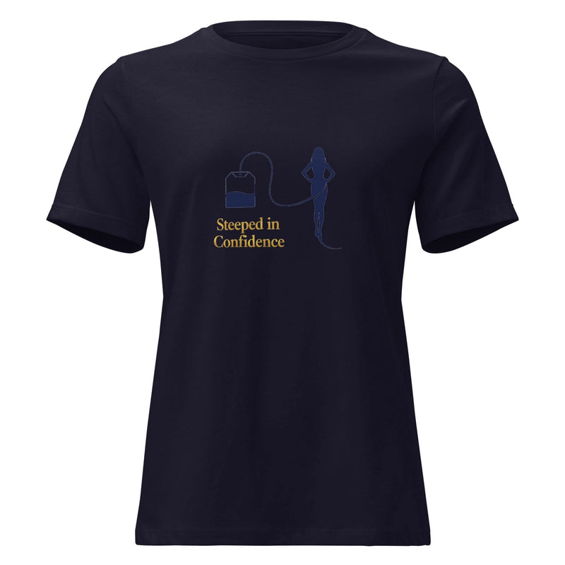 Flavorful Bliss Coffee Co. Women's Relaxed Tee – Steeped in Confidence - Flavorful Bliss Coffee Company
