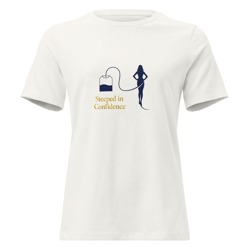 Flavorful Bliss Coffee Co. Women's Relaxed Tee – Steeped in Confidence - Flavorful Bliss Coffee Company