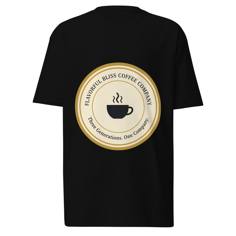 Flavorful Bliss Coffee Men's Premium Heavyweight Tee - Flavorful Bliss Coffee Company