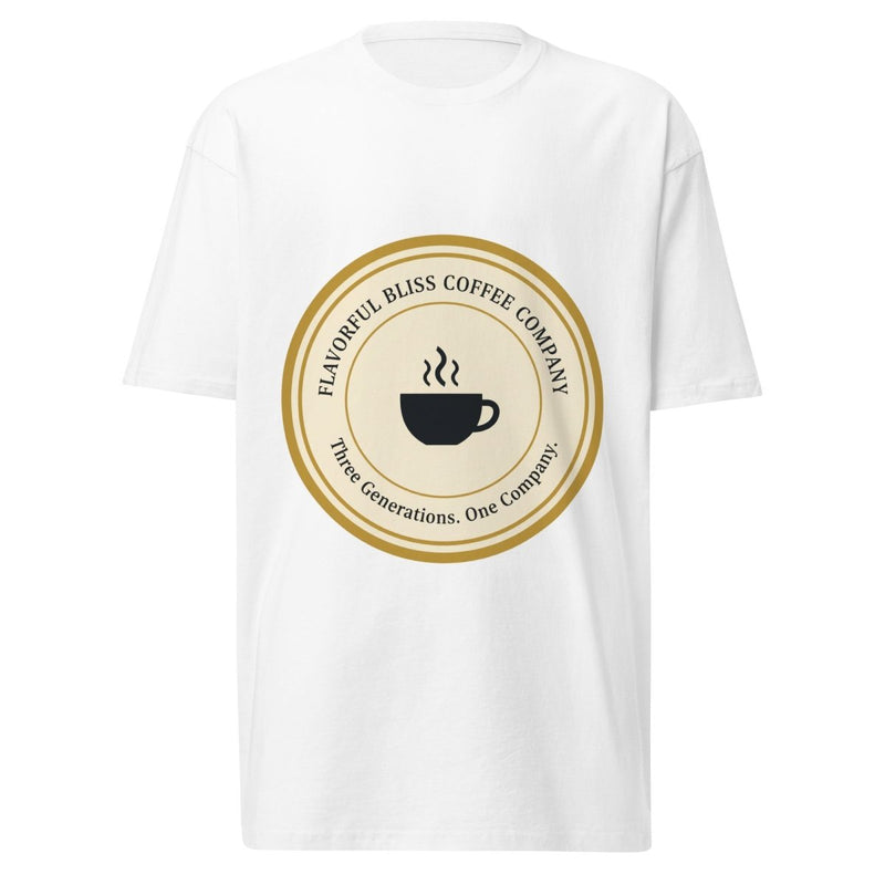 Flavorful Bliss Coffee Men's Premium Heavyweight Tee - Flavorful Bliss Coffee Company