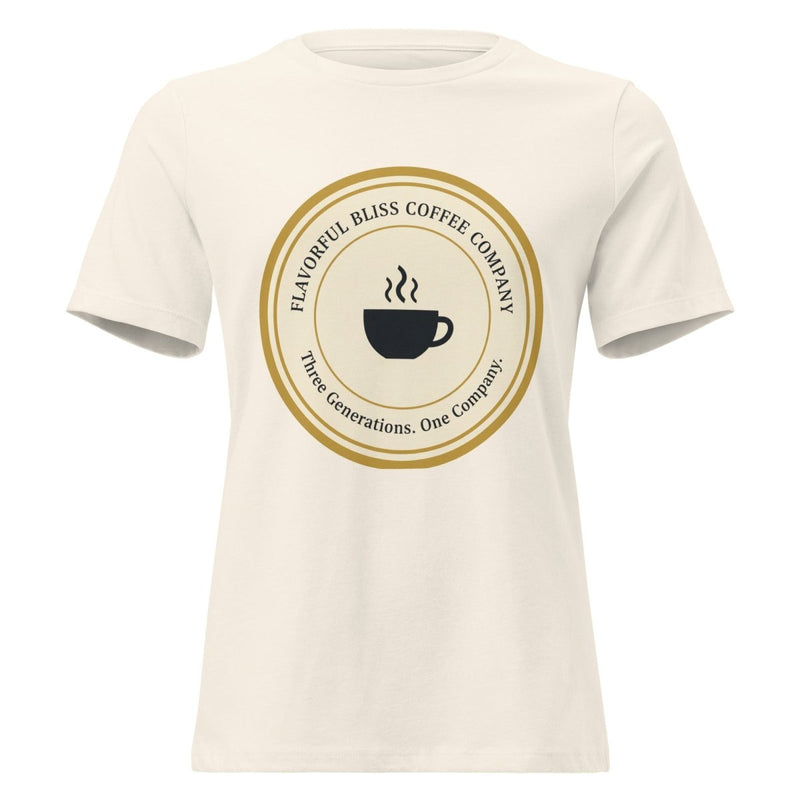 Flavorful Bliss Coffee Women's Relaxed T-Shirt - Flavorful Bliss Coffee Company