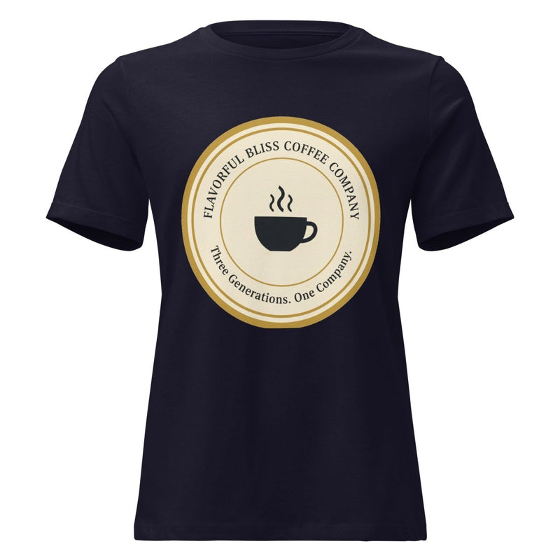 Flavorful Bliss Coffee Women's Relaxed T-Shirt - Flavorful Bliss Coffee Company